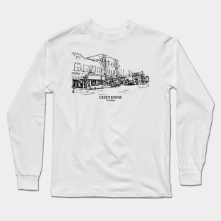 Cheyenne - Wyoming Long Sleeve T-Shirt
